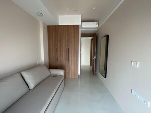 Living Room in 3 BHK Apartment at Lodha World View, Worli – for Rent