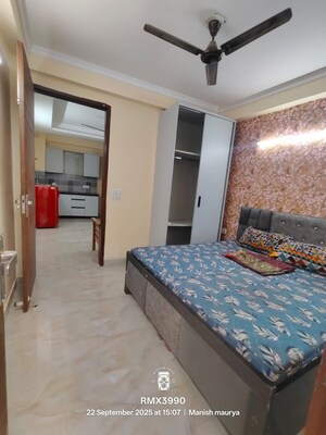 Bedroom in 1 BHK Builder Floor at Saket – for Rent