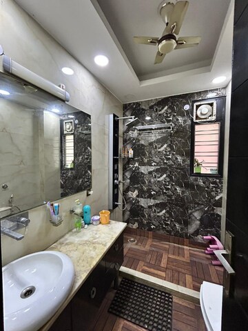 Bathroom in 2 BHK Apartment at Boutique Residential Apartments C-220, Malviya Nagar – for Sale