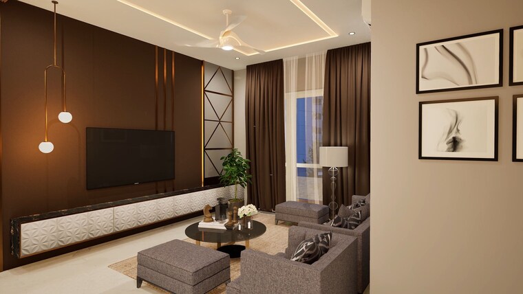Living Room, vanshika-natures-harmony 3 Bedroom 1786 Sq.Ft. Apartment In Talaghattapura Bangalore 9222558