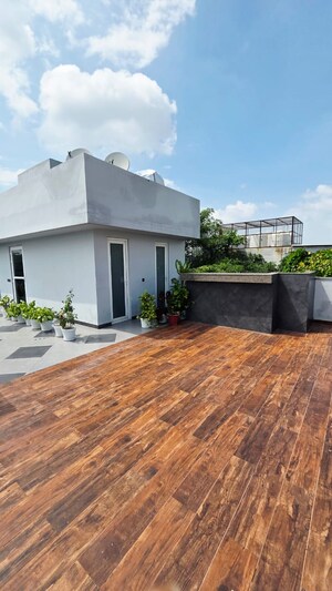 3 BHK Builder Floor – Exterior View View at RBC II, Sushant Lok I - for Rent