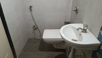 Bathroom in 2 BHK Apartment at Aswani Galaxy, Wakad – for Rent