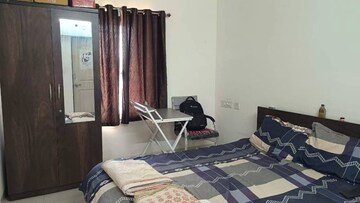 Bedroom in 2 BHK Apartment at Aswani Galaxy, Wakad – for Rent