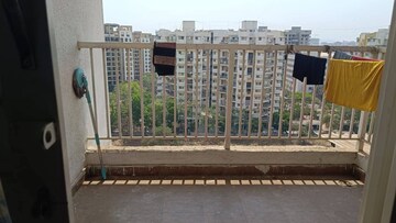Balcony in 2 BHK Apartment at Aswani Galaxy, Wakad – for Rent