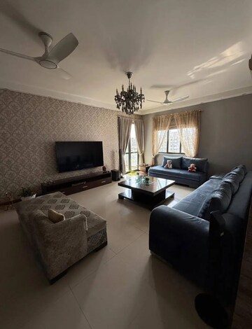 Living Room in 3 BHK Apartment at Conscient Heritage Max, Sector 102 – for Rent