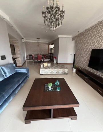 Living Room in 3 BHK Apartment at Conscient Heritage Max, Sector 102 – for Rent