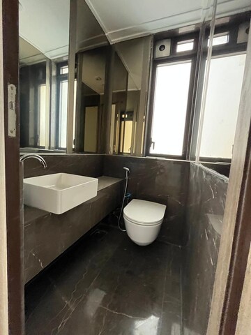 Bathroom in 3 BHK Apartment at Lodha The Park Tower 6, Worli – for Rent