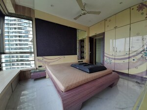Living Room in 4 BHK Apartment at Oberoi Realty Woods, Goregaon East – for Rent