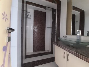 Building Lobby in 4 BHK Apartment at Oberoi Realty Woods, Goregaon East – for Rent