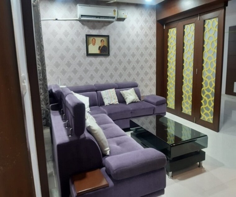 Living Room, hi tech city 3 Bedroom 1871 Sq.Ft. Apartment In Hi Tech City Hyderabad 9222751