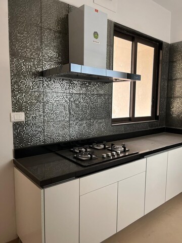 Kitchen in 3 BHK Apartment at Lodha World View, Worli – for Rent