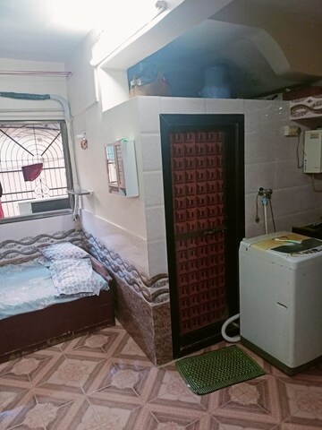 Kitchen in 1 RK Apartment at Vandemataram CHS, Powai – for Rent