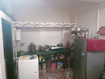 Kitchen in 1 RK Apartment at Vandemataram CHS, Powai – for Rent