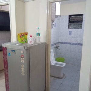 Bathroom in 2 BHK Apartment at Green Leaf Apartments, Lb Shastri Nagar – for Rent