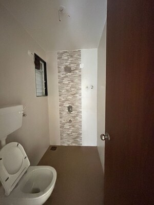 Bathroom in 1 BHK Apartment at JVM Corner Stone, Naupada – for Rent