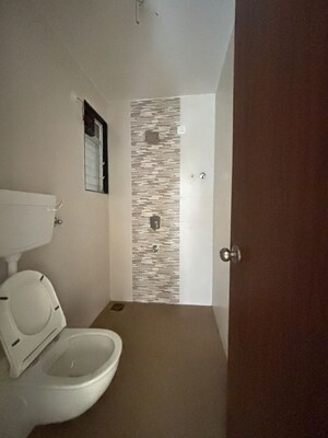 Bathroom in 1 BHK Apartment at JVM Corner Stone, Naupada – for Rent