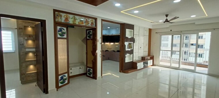 Living Room, my-home-tarkshya 3 Bedroom 2236 Sq.Ft. Apartment In Kokapet Hyderabad 9222832