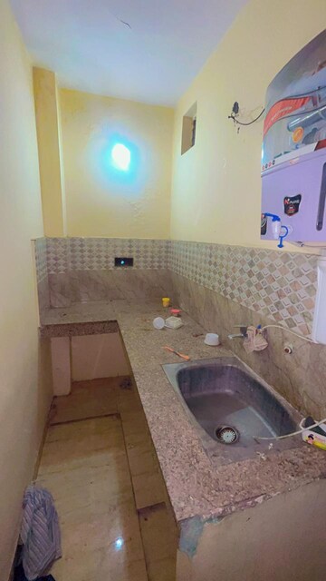 Bathroom in 1 RK Builder Floor at Uttam Nagar – for Rent