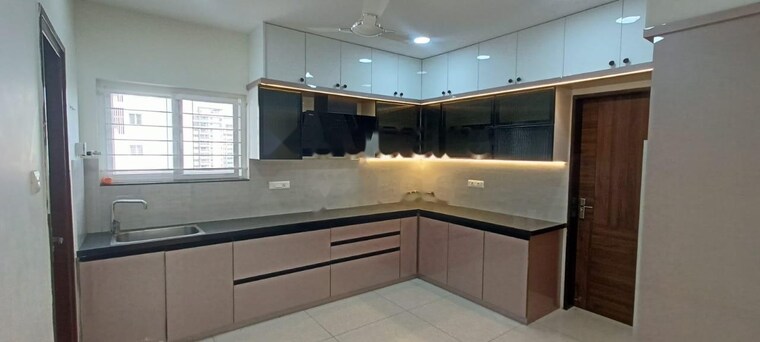 Kitchen, my-home-tarkshya 3 Bedroom 2238 Sq.Ft. Apartment In Kokapet Hyderabad 9222843