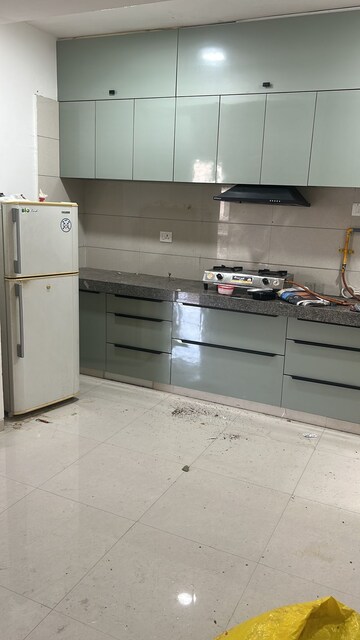 Kitchen in 3 BHK Apartment at Shilp Revanta, Shela – for Rent