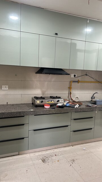 Kitchen in 3 BHK Apartment at Shilp Revanta, Shela – for Rent