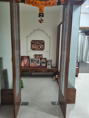 Balcony in 4 BHK Apartment at NCC Urban Gardenia, Gachibowli – for Rent