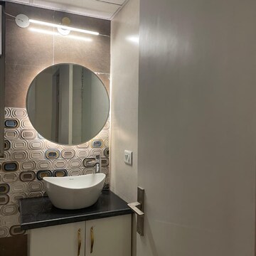 Bathroom in 3 BHK Apartment at Rise Organic Homes, Mahurali – for Rent