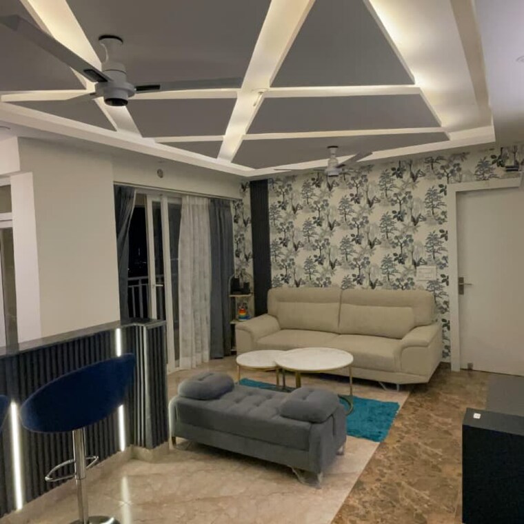 Living Room, rise-organic-homes 3 Bedroom 774 Sq.Ft. Apartment In Mahurali Ghaziabad 9223014