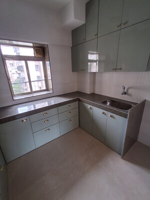 Kitchen in 3 BHK Apartment at Jalvayu Vihar Powai, Powai – for Rent