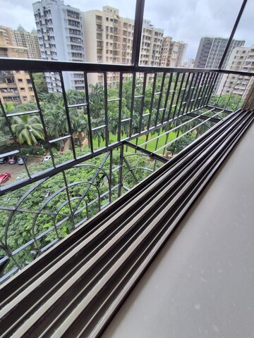 Balcony in 3 BHK Apartment at Jalvayu Vihar Powai, Powai – for Rent