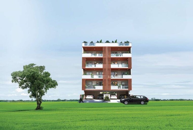 Exterior View, m2k-olive-greens 3 Bedroom 1578 Sq.Ft. Apartment In Sector 104 Gurgaon 9223156