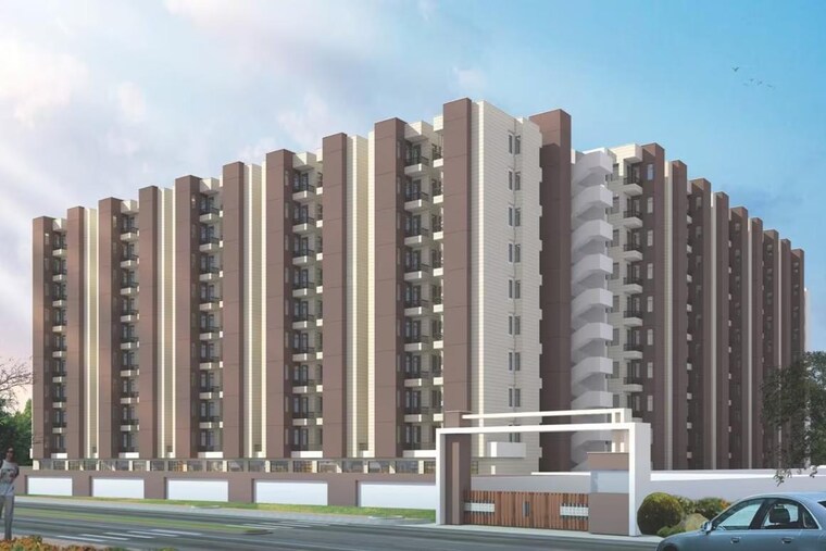 Exterior View, ssbc-prangan 2 Bedroom 573 Sq.Ft. Apartment In Muhana Jaipur 9201065