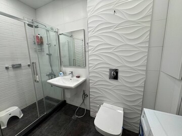 Bathroom in 3 BHK Builder Floor at Gaur Yamuna City – for Sale