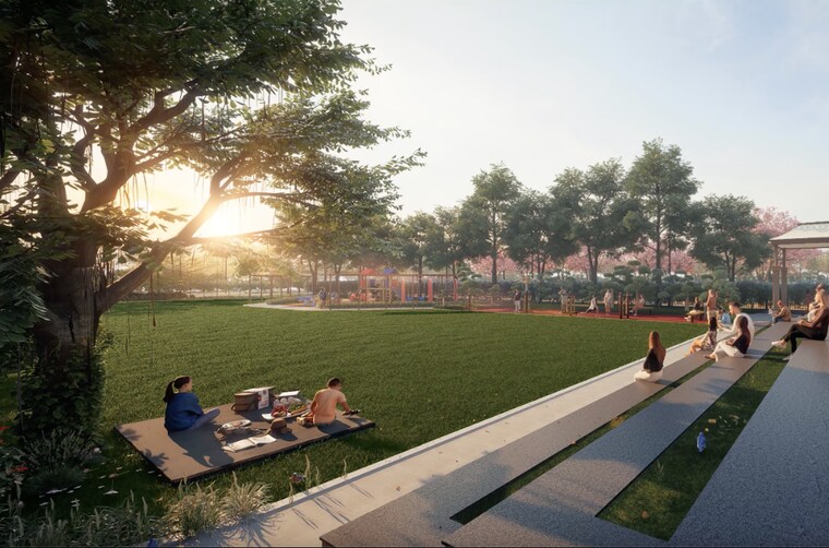 Swimming Pool, m2k-olive-greens 3 Bedroom 1578 Sq.Ft. Apartment In Sector 104 Gurgaon 9223210