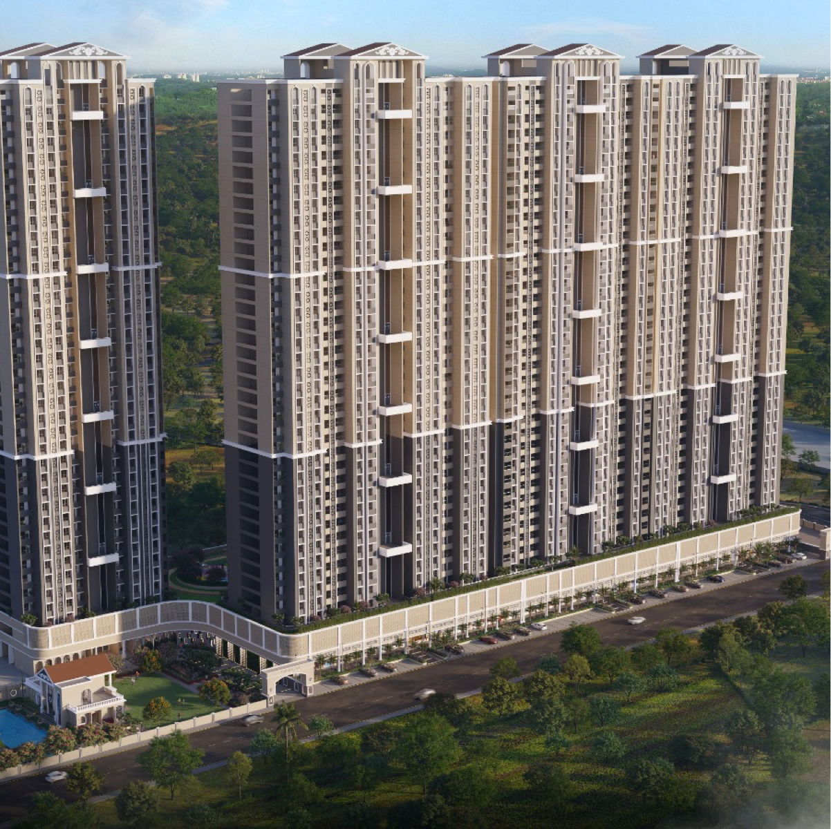 2 BHK Apartment For Sale in Gera New Launch