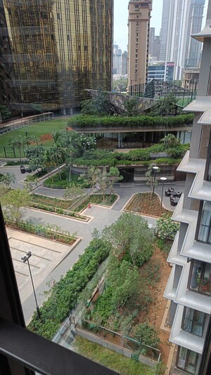 Balcony in 3 BHK Apartment at Lodha The Park Side, Worli – for Rent