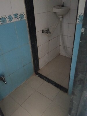 Bathroom in 2 BHK Apartment at Kopar Khairane – for Rent