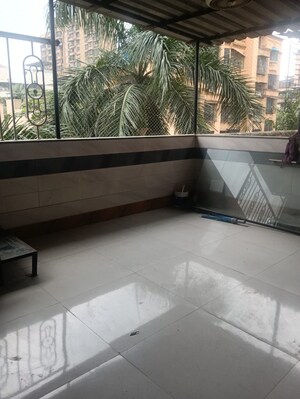 Balcony in 2 BHK Apartment at Kopar Khairane – for Rent