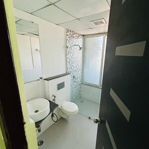 Bathroom in 3 BHK Apartment at Gaur Saundaryam, Haibatpur – for Sale