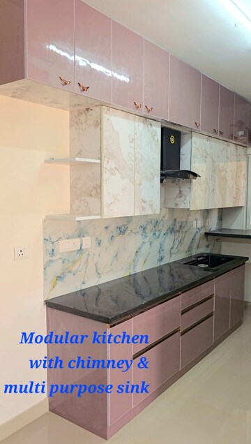 Kitchen in 3 BHK Apartment at Brigade El Dorado, Bagaluru – for Rent
