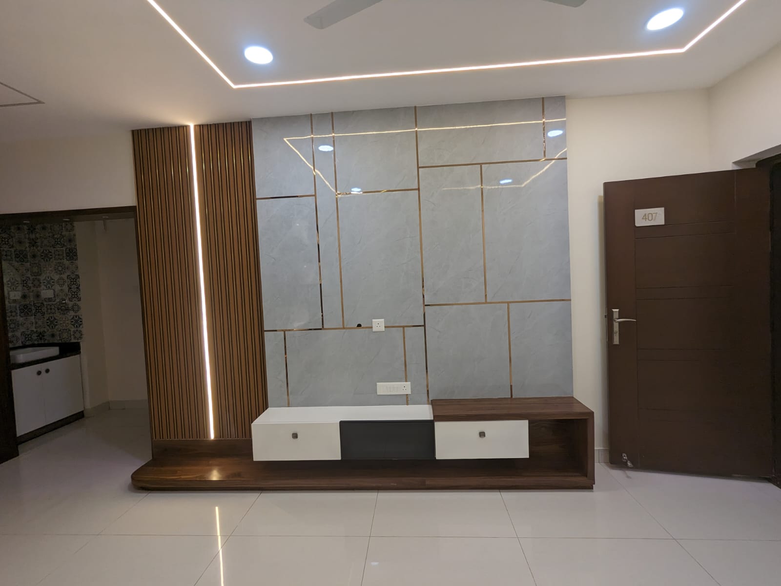 3 BHK Apartment For Rent in Poulomi Avante