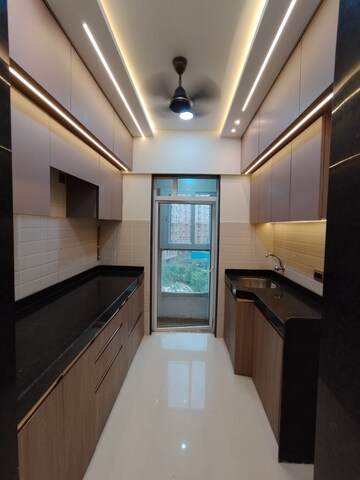 Kitchen in 4 BHK Apartment at Wadhwa TW Gardens, Kandivali East – for Sale