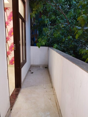 Balcony in 3 BHK Apartment at Panchsheel Vihar – for Rent