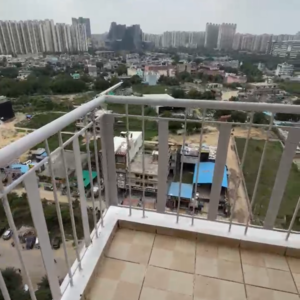 Balcony in 2.5 BHK Apartment at Fusion Homes, Tech Zone Greater Noida – for Sale