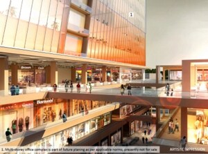  Shop – Exterior View View at M3M Corner Walk, Sector 74 - for Sale