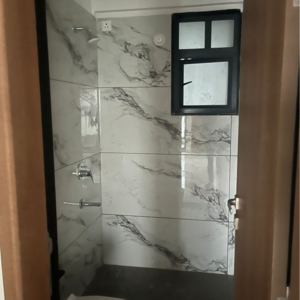 Bathroom in 2 BHK Apartment at Divine Palm Springs, Bhagwan Nagar – for Sale