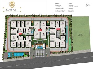 Master Plan in 3 BHK Apartment at Nikhila Royal Pavilion, Mokila – for Sale