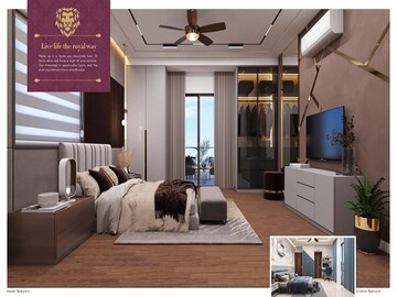 Bedroom in 3 BHK Apartment at Nikhila Royal Pavilion, Mokila – for Sale