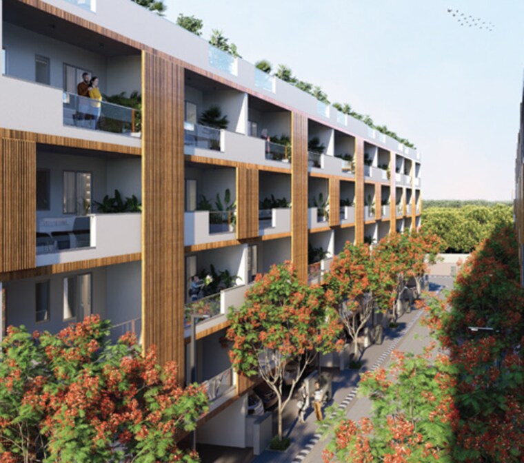 Exterior View, m2k-olive-greens 3 Bedroom 1578 Sq.Ft. Apartment In Sector 104 Gurgaon 9223615