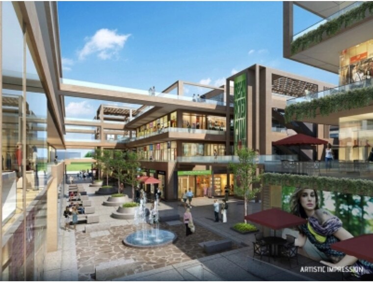 Exterior View, m3m-corner-walk Commercial Shop 700 Sq.Ft. In Sector 74 Gurgaon 9223612